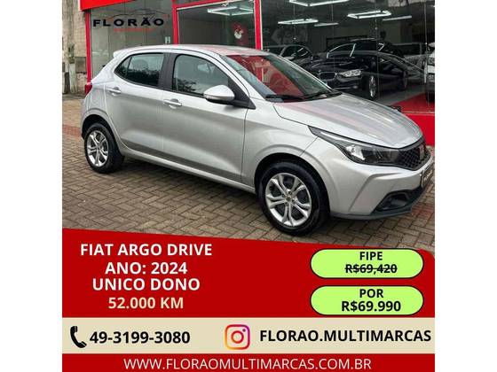 FIAT ARGO 1.0 FIREFLY FLEX DRIVE MANUAL